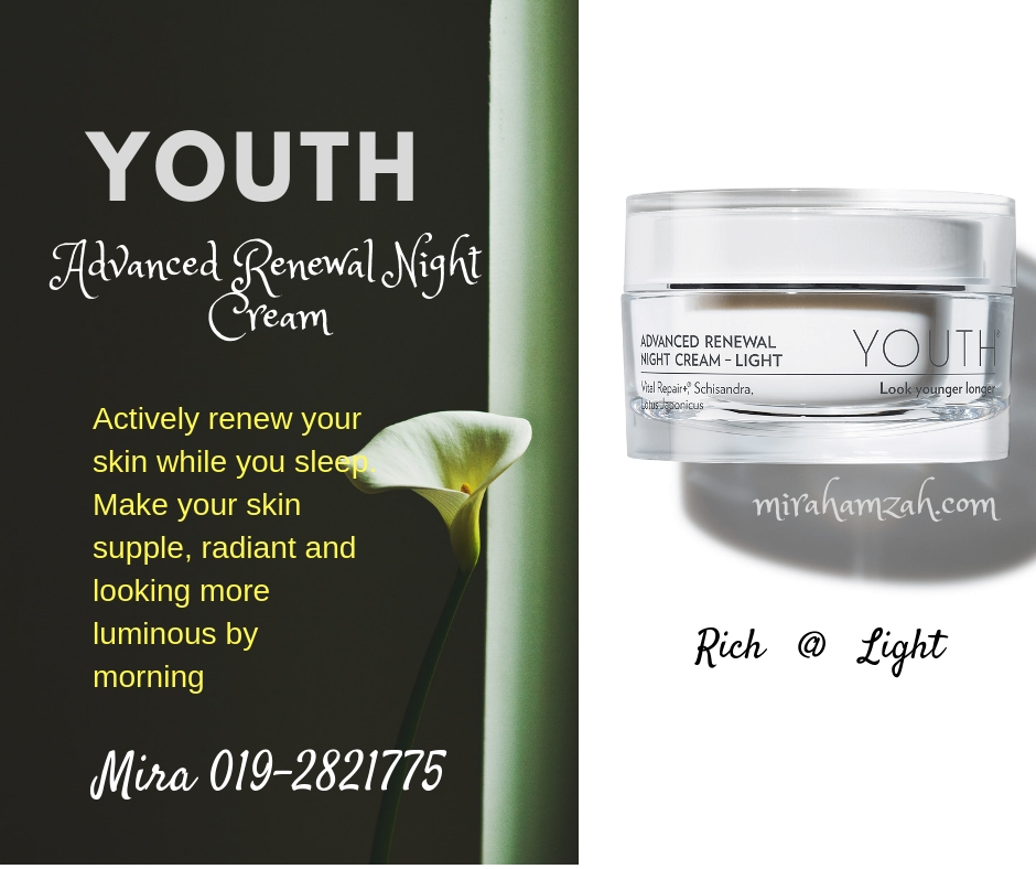 Produk Skin Care Youth Shaklee - Night Cream