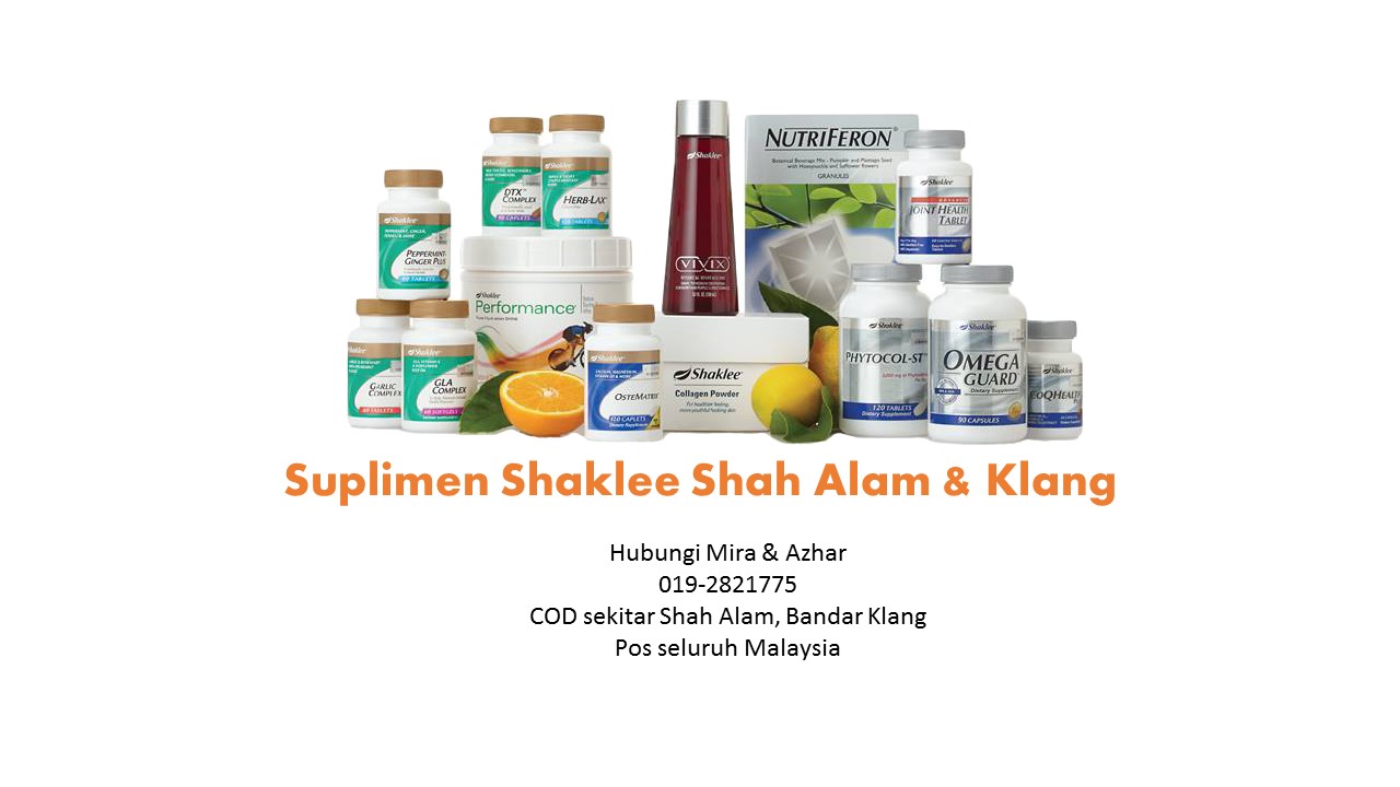 Pengedar Shaklee Shah Alam